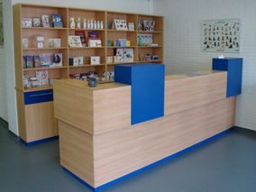 Mooie balie winkel