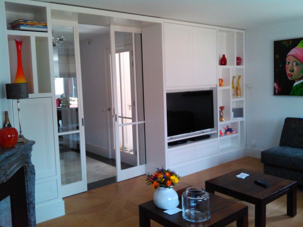 Inbouwkasten woonkamer