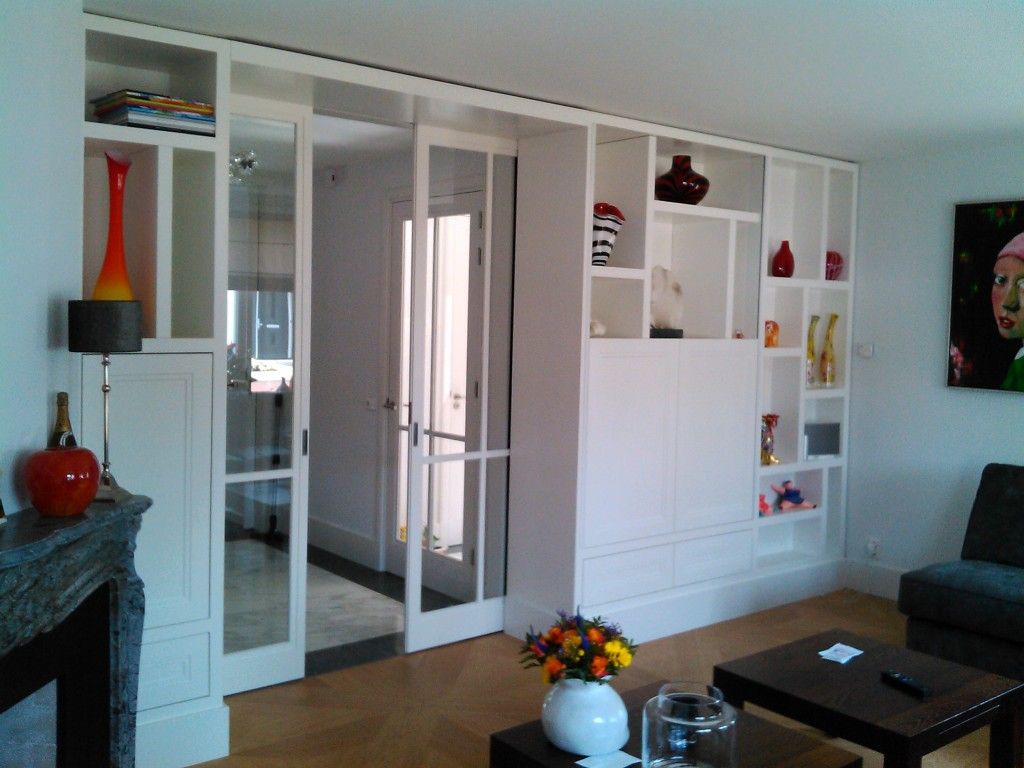 Maatwerk kasten woonkamer